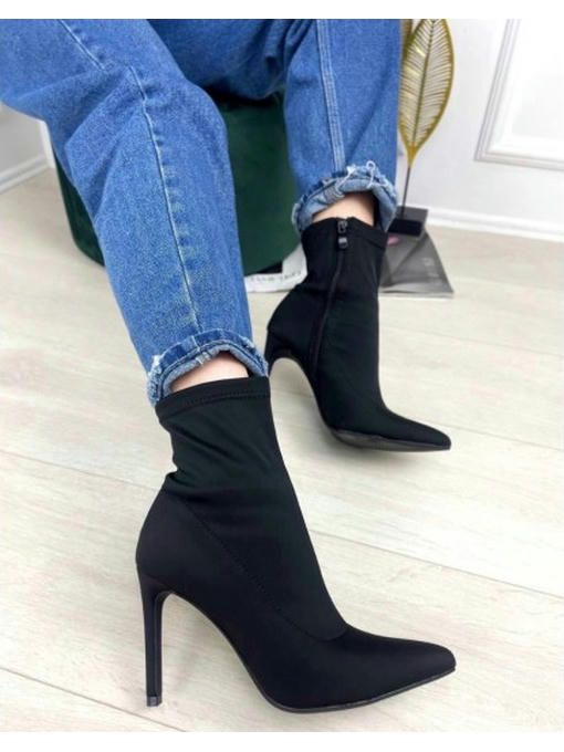 Ботильоны на шпильке ,с узким носиком — изображение 3