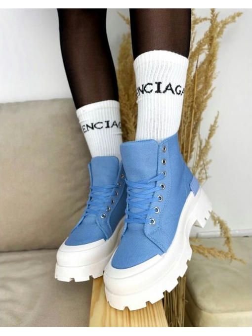 Кеды высокие с резиновым носком — изображение 8