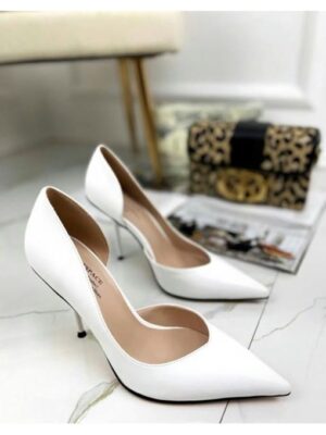 Лодочки на шпильке с вырезом сбоку