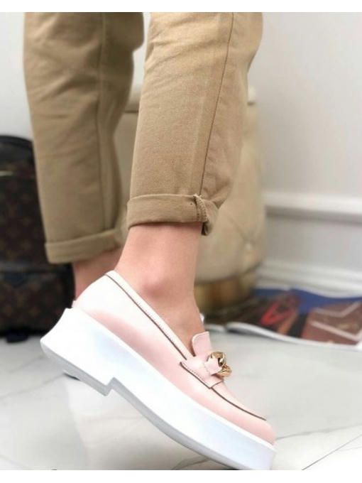 Туфли лоферы с цепочкой — изображение 5