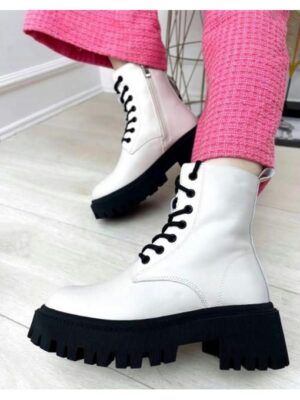 Ботинки на тракторной подошве