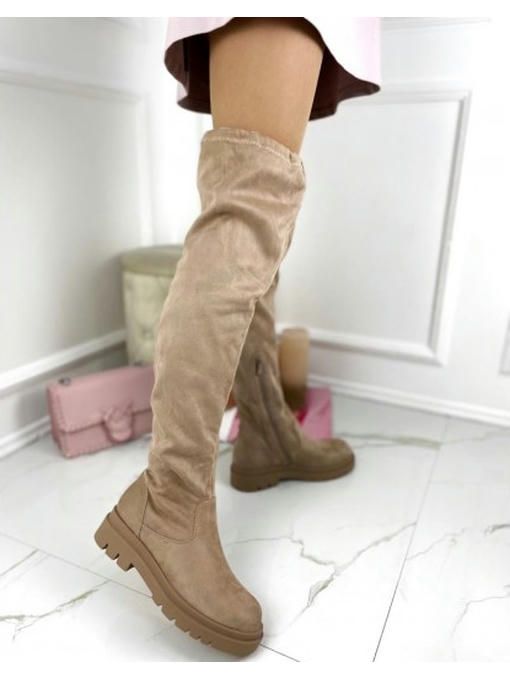 Ботфорты чулки демисезон, сзади на затяжкке — изображение 5