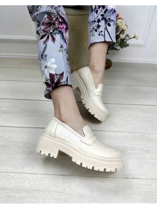 Туфли лоферы на тракторной подошве — изображение 4