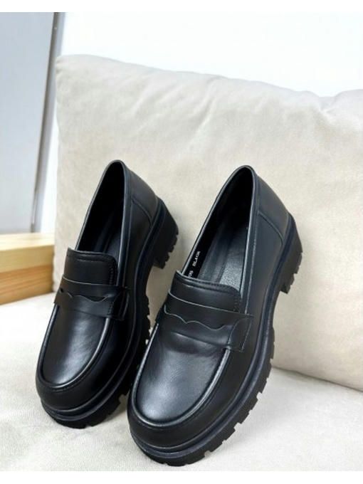 Туфли лоферы на тракторной подошве — изображение 3