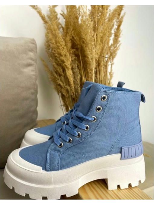 Кеды высокие с резиновым носком — изображение 4