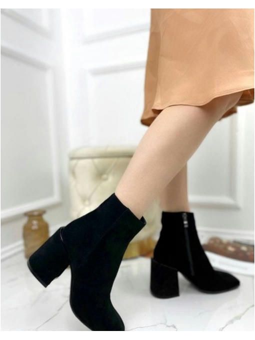 Ботильоны на широком каблуке — изображение 2