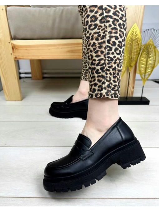 Туфли лоферы на тракторной подошве — изображение 8