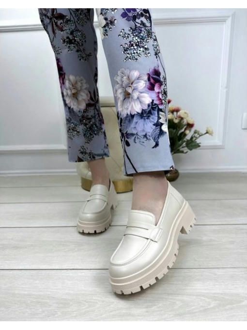 Туфли лоферы на тракторной подошве — изображение 8