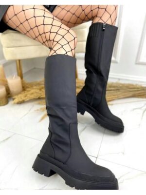 Сапоги демисезон, сбоку на молнии