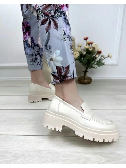 Туфли лоферы на тракторной подошве — изображение 7