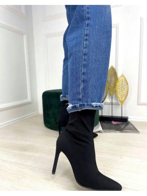 Ботильоны на шпильке ,с узким носиком — изображение 6