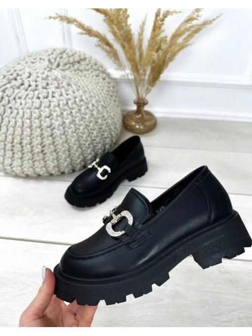 Туфли лоферы на тракторной подошве — изображение 2