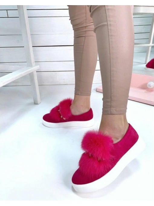 Туфли автоледи замшевые с украшением — изображение 3