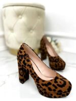 Туфли на широком каблуке