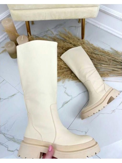 Сапоги демисезон, сбоку на молнии — изображение 2