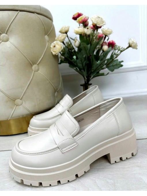 Туфли лоферы на тракторной подошве — изображение 3