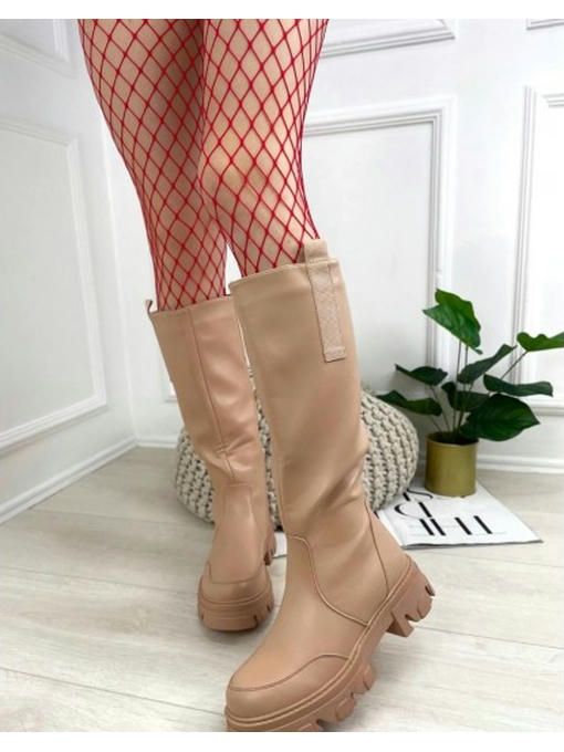 Сапоги демисезон на массивной подошве — изображение 9