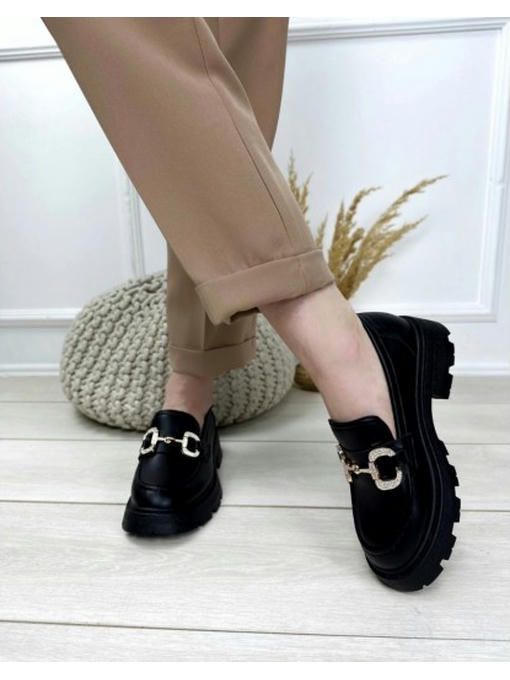 Туфли лоферы на тракторной подошве — изображение 6