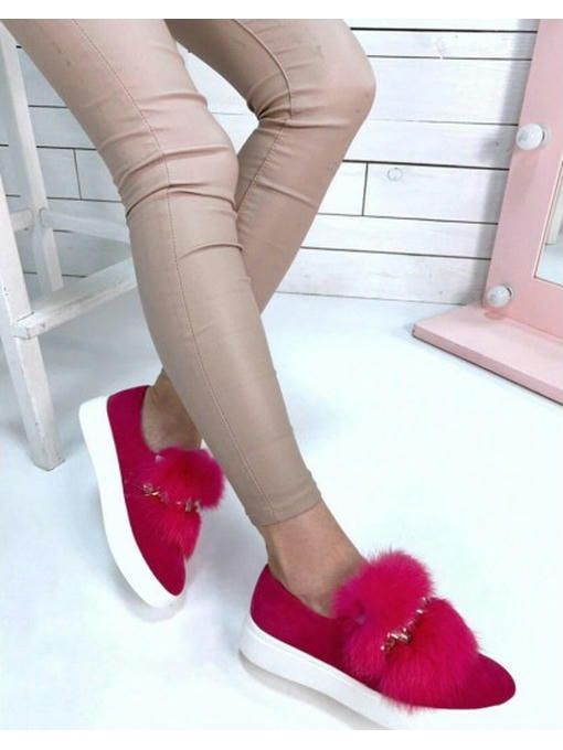 Туфли автоледи замшевые с украшением — изображение 2