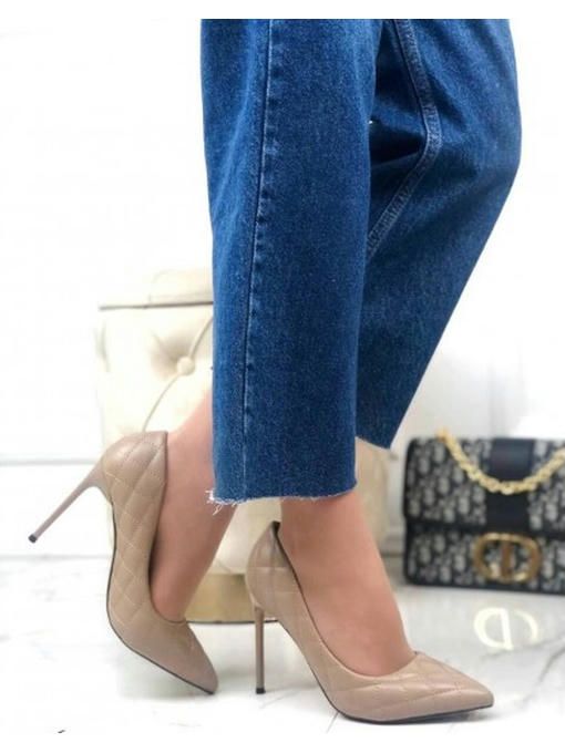 Туфли лодочки с обьемной прострочкой — изображение 4