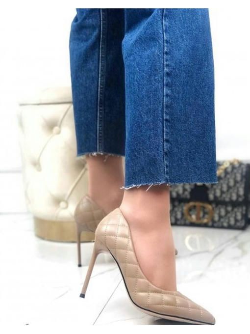 Туфли лодочки с обьемной прострочкой — изображение 3