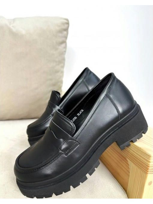 Туфли лоферы на тракторной подошве — изображение 4