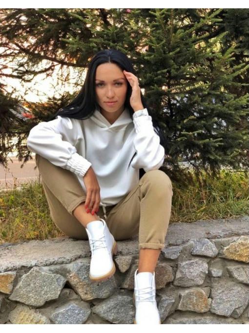 Короткие ботинки на шнурках — изображение 9