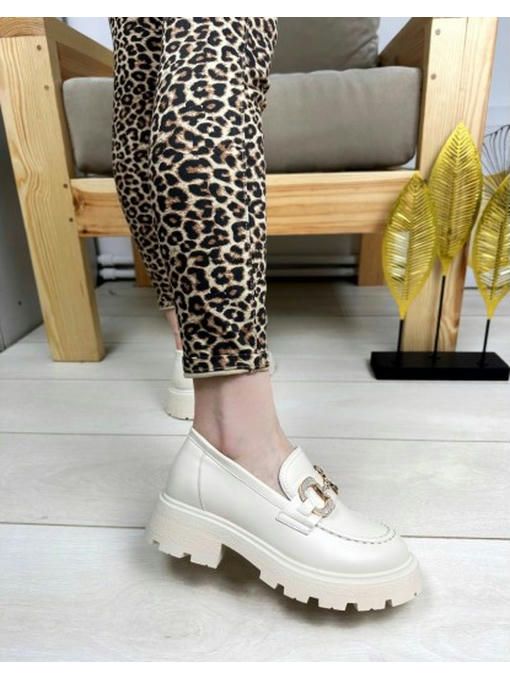 Туфли лоферы на тракторной подошве — изображение 8