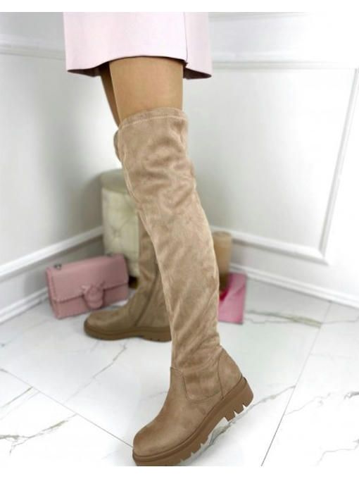 Ботфорты чулки демисезон, сзади на затяжкке — изображение 3