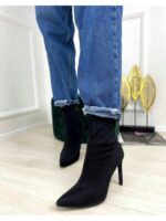 Ботильоны на шпильке ,с узким носиком