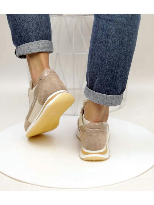 Кроссовки Бежевые — изображение 6