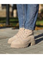 Ботинки Бежевые