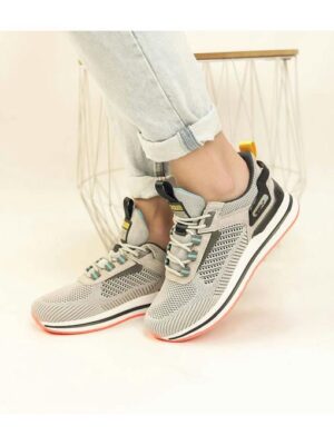 Кроссовки Серые розовые