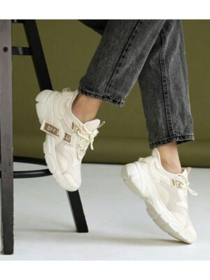 Кроссовки Бежевые