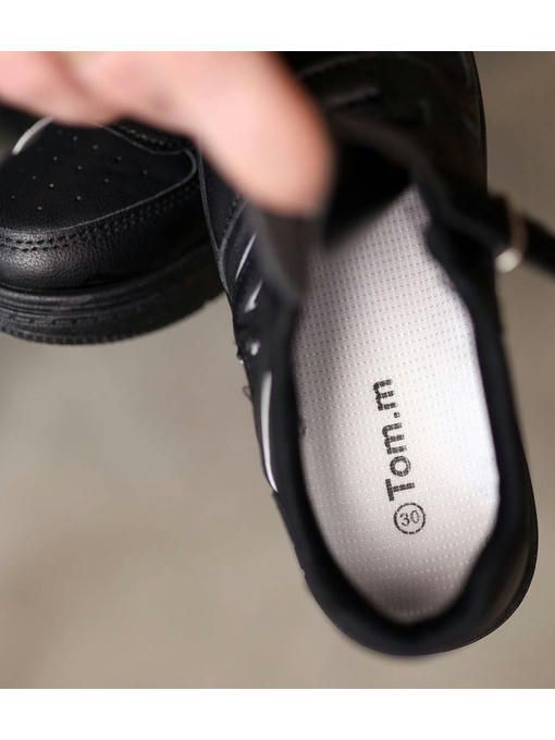 Детская обувь кеды Черные — изображение 5