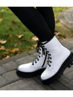 Ботинки Белые