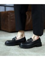 Лоферы Черные