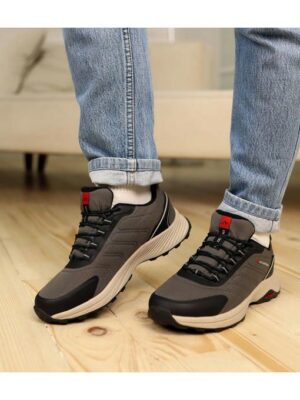 Кроссовки Серые черные