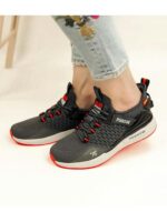 Кроссовки Темно-серые оранжевые