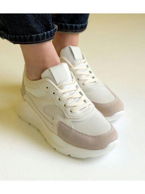 Кроссовки Бежевые — изображение 6