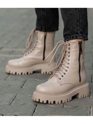 Ботинки Бежевые