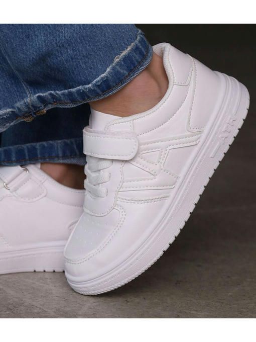 Детская обувь кеды Белые — изображение 4