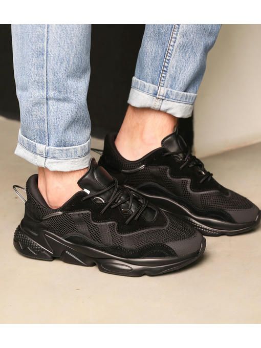 Кроссовки стильные Черные — изображение 10