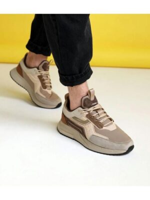 Кроссовки Бежевые