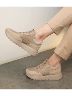 Кроссовки Бежевые