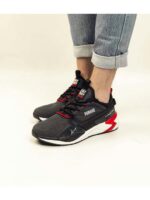 Кроссовки Темно-серые красные