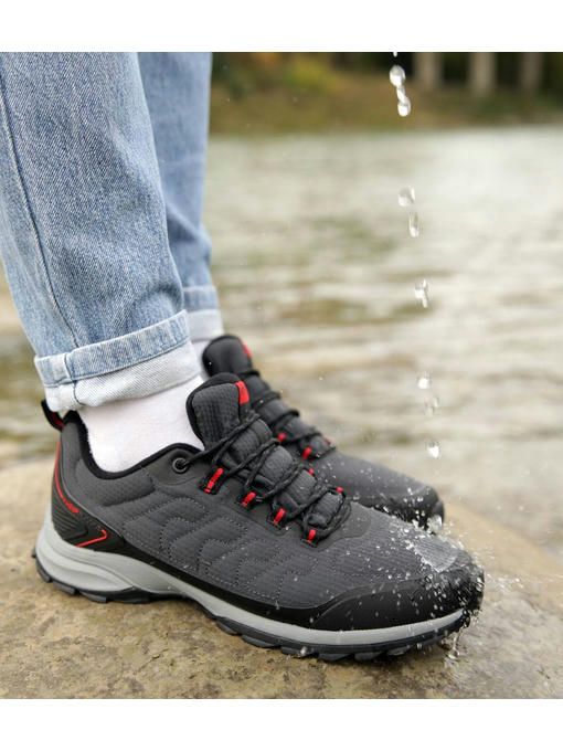 Кроссовки Темно-серые красные — изображение 2