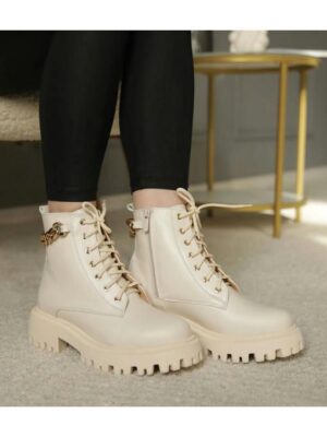 Ботинки Бежевые