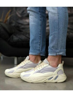 Кроссовки Молочные серые