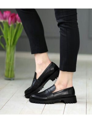 Туфли Лоферы Черные